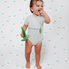 Short Sleeve Baby Bodysuit - Teeny Beany Print