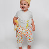 Baby Beanie -  Banana Yellow Stripe