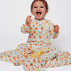 Side Snap Baby Onesie – Fruit Print