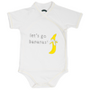 Short Sleeve Baby Bodysuit - Let's Go Bananas Print