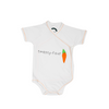 Short Sleeve Baby Bodysuit – Twenty-Four Carrot Print